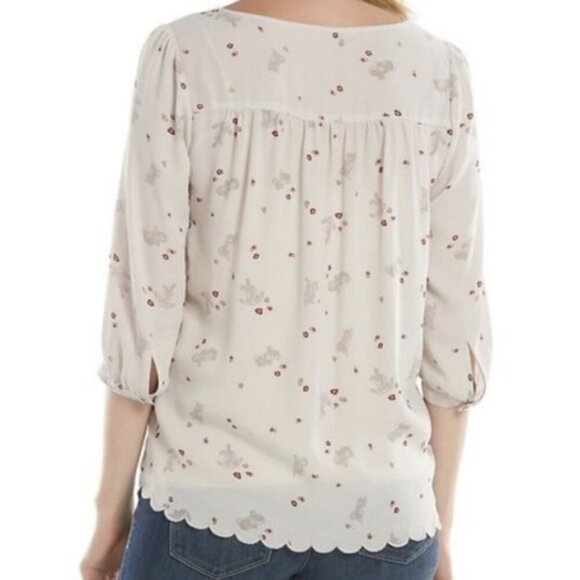 Disney by Lauren Conrad Thumper Blouse size medium - Picture 2 of 6